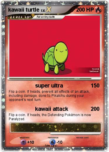 Pokemon kawaii turtle