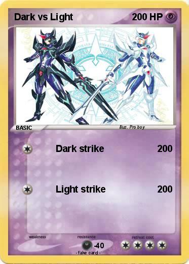 Pokemon Dark vs Light