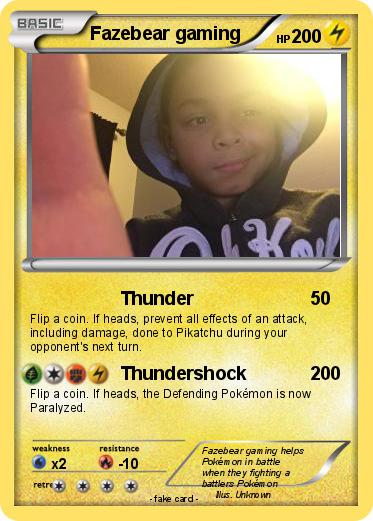 Pokemon Fazebear gaming