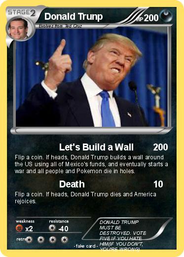 Pokemon Donald Trunp
