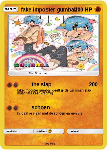 Pokemon fake imposter gumball