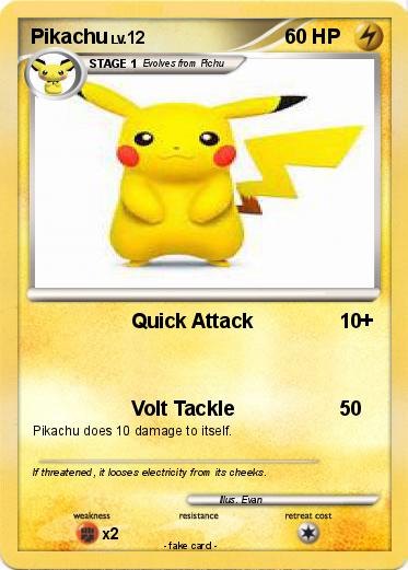 Pokemon Pikachu
