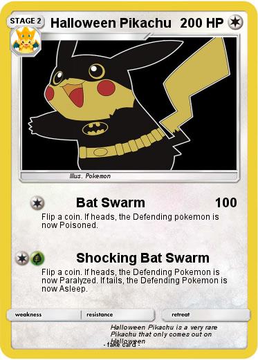 Pokemon Halloween Pikachu