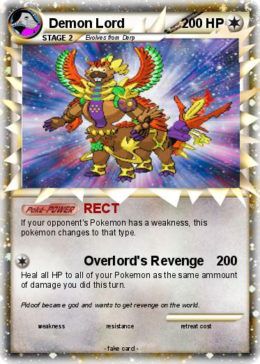 Pokemon Demon Lord