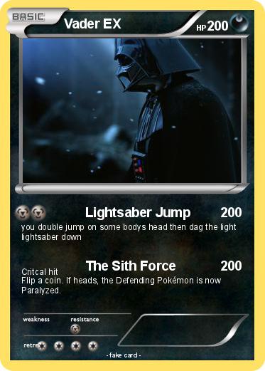 Pokemon Vader EX