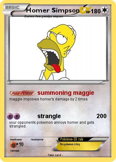 Pokemon Homer Simpson