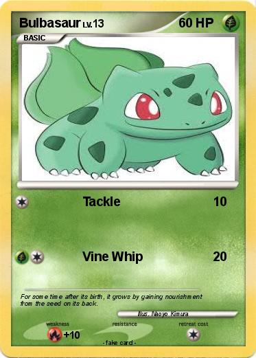 Pokemon Bulbasaur