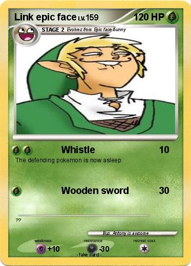 Pokemon Link epic face