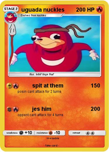 Pokemon uguada nuckles