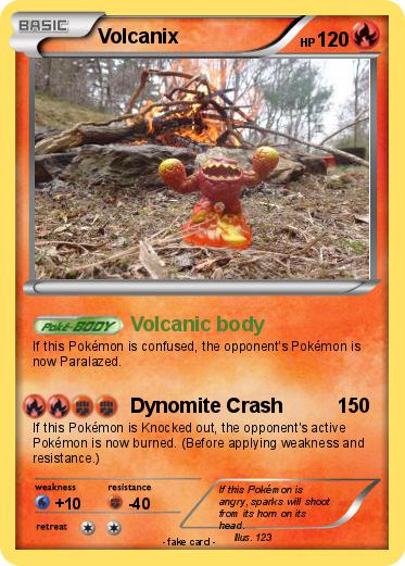 Pokemon Volcanix