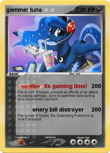 Pokemon gammer luna