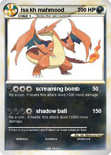 Pokemon isa kh mahmood