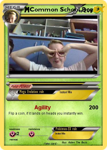 Pokemon Common School Boy