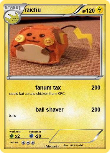 Pokemon raichu
