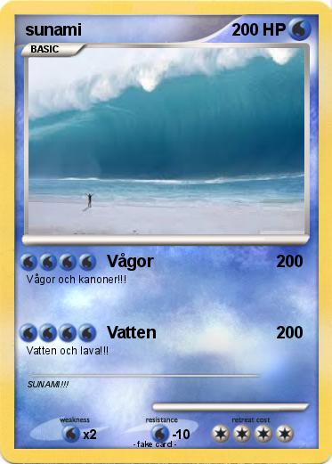 Pokemon sunami