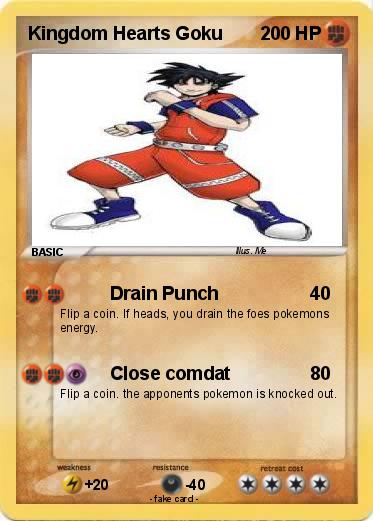 Pokemon Kingdom Hearts Goku