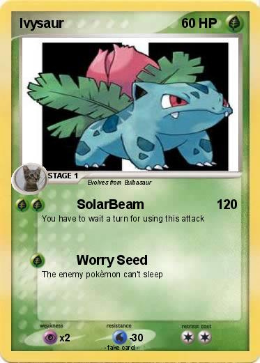 Pokemon Ivysaur