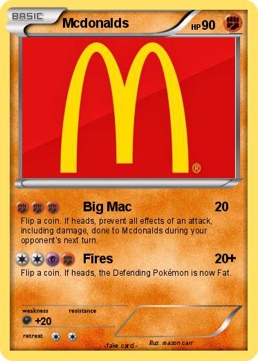 Pokemon Mcdonalds