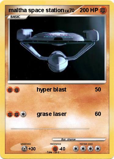 Pokemon maltha space station
