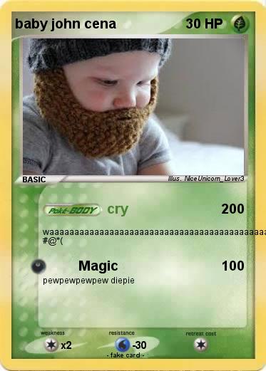 Pokemon baby john cena