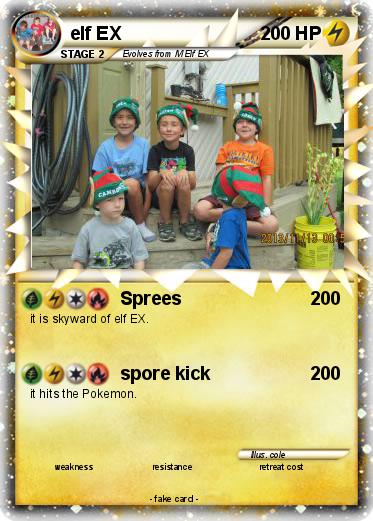 Pokemon elf EX