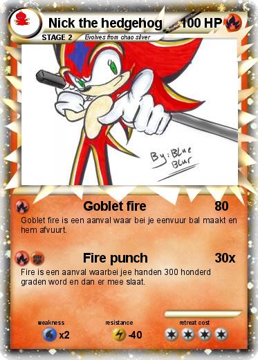 Pokemon Nick the hedgehog