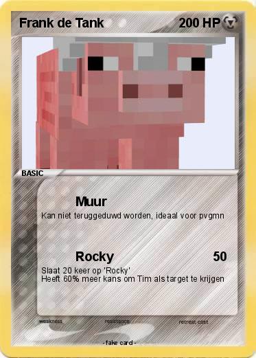 Pokemon Frank de Tank