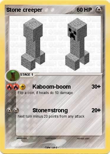 Pokemon Stone creeper