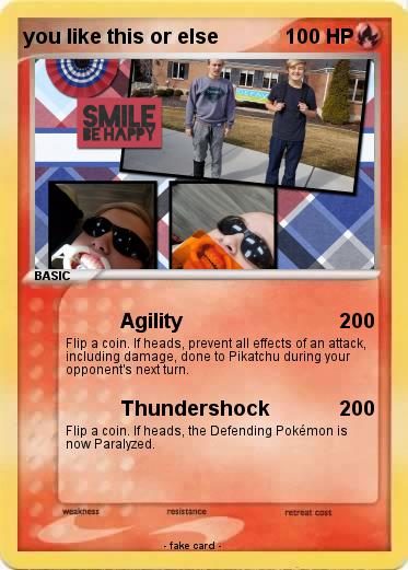 Pokemon you like this or else
