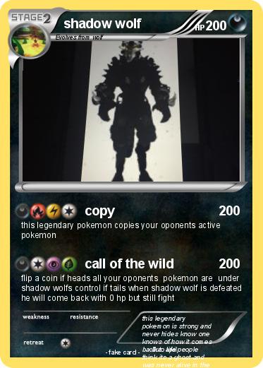 Pokemon shadow wolf