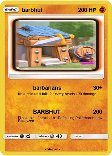 Pokemon barbhut