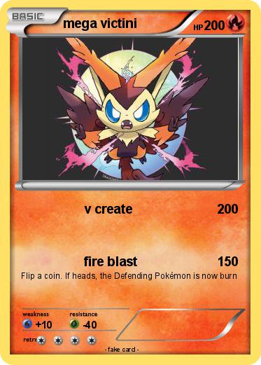 Pokemon mega victini