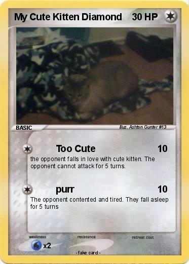 Pokemon My Cute Kitten Diamond