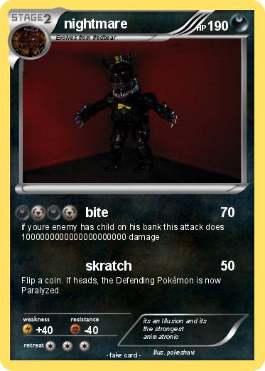 Pokemon nightmare