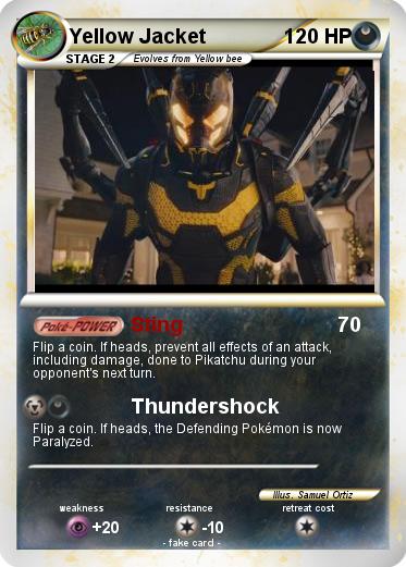 Pokemon Yellow Jacket