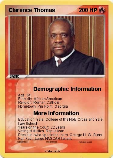Pokemon Clarence Thomas