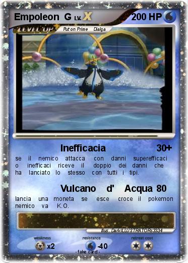 Pokemon Empoleon  G
