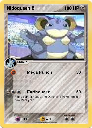 Pokemon Nidoqueen δ