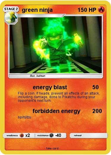 Pokemon green ninja