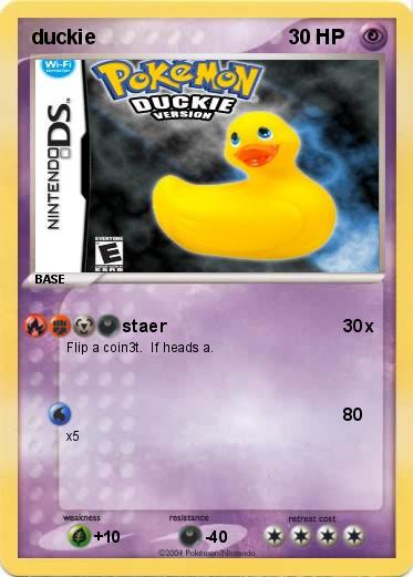 Pokemon duckie