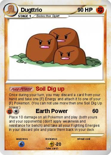 Pokemon Dugttrio