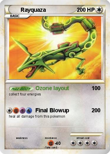 Pokemon Rayquaza