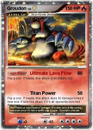 Pokemon Groudon