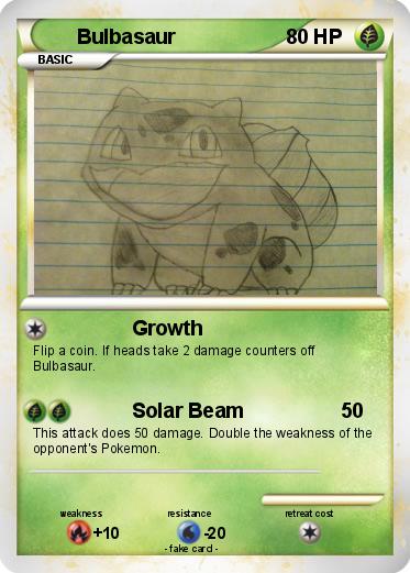 Pokemon Bulbasaur