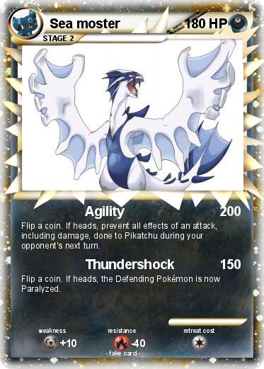 Pokemon Sea moster