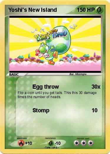 Pokemon Yoshi's New Island