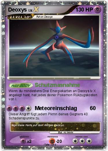 Pokemon Deoxys