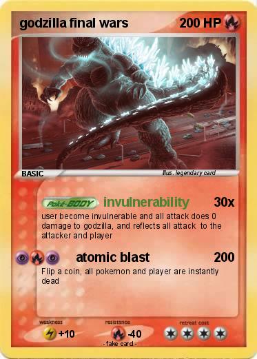 Pokemon godzilla final wars