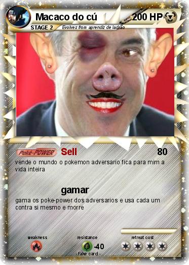 Pokemon Macaco do cú