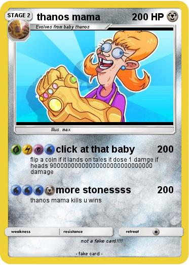 Pokemon thanos mama